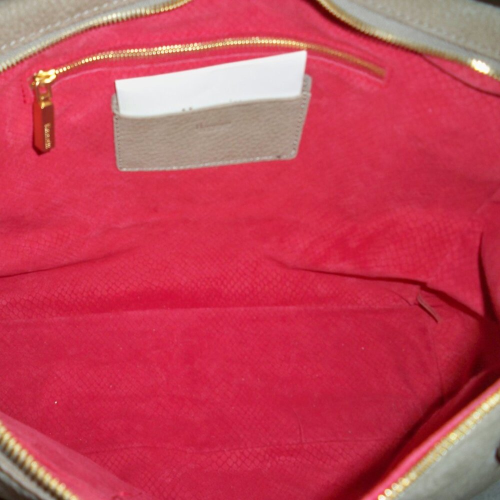 Hammitt DANIEL Large Brushed Brushed Gray Natural Tote Gold Hardware, NWT $645!! - Picture 5 of 5
